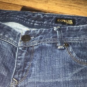 Cropped, Wide-Ankled Jeans